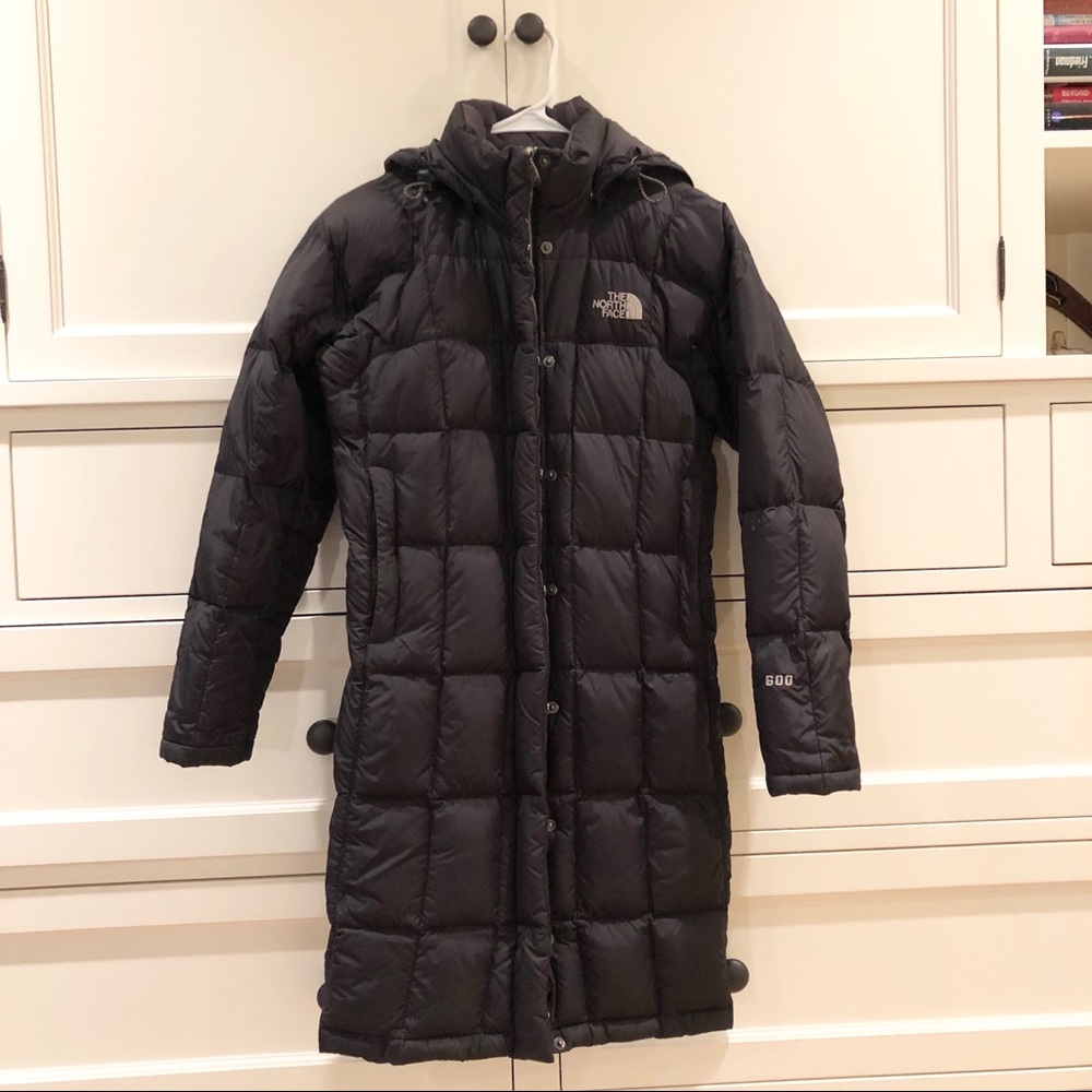 Black Northface Down Jacket - XS